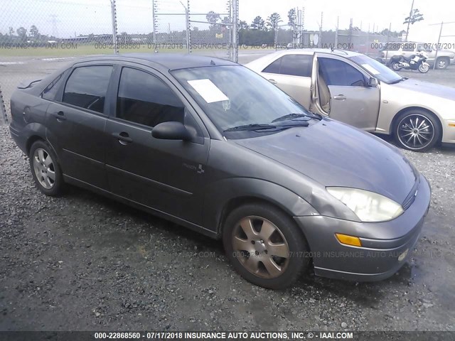 1FAFP38372W321738 - 2002 FORD FOCUS ZTS GRAY photo 1