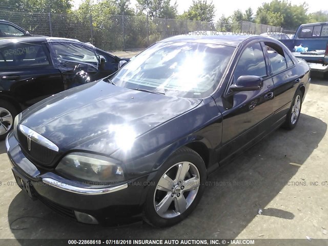 1LNHM87A46Y638567 - 2006 LINCOLN LS BLACK photo 2