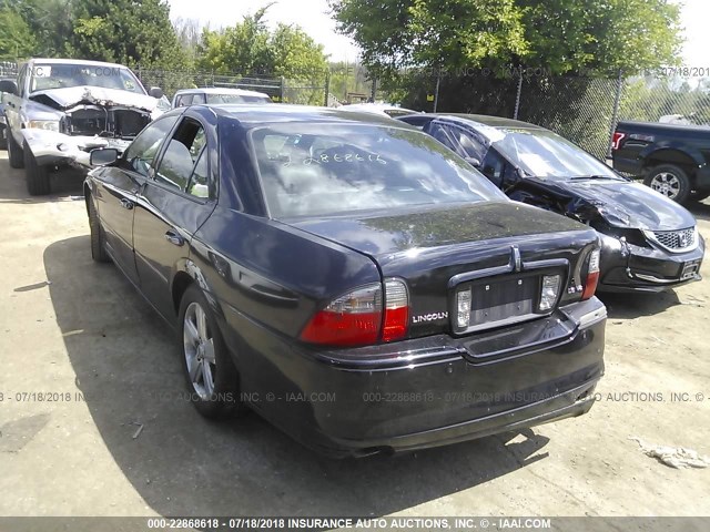 1LNHM87A46Y638567 - 2006 LINCOLN LS 黑色 照片 3