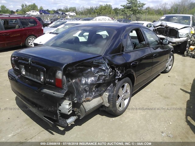 1LNHM87A46Y638567 - 2006 LINCOLN LS 黑色 照片 4