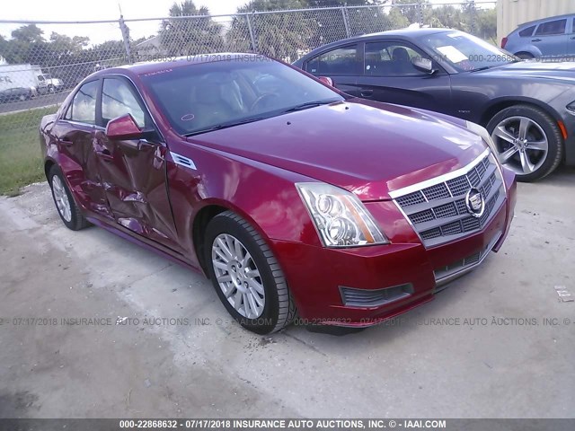 1G6DE5EG3A0103827 - 2010 CADILLAC CTS LUXURY COLLECTION RED photo 1