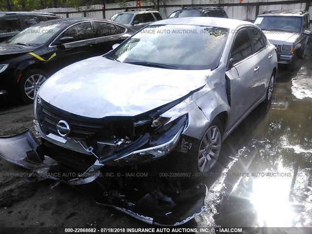 1N4AL3AP1GN328586 - 2016 NISSAN ALTIMA 2.5/S/SV/SL/SR SILVER photo 2