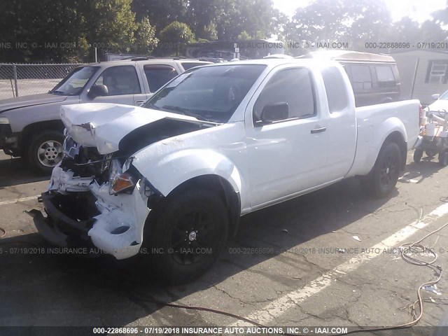 1N6BD0CT1HN733026 - 2017 NISSAN FRONTIER S/SV WHITE photo 2