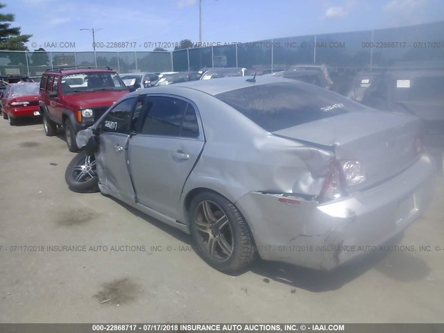 1G1ZB5E11BF204363 - 2011 CHEVROLET MALIBU LS SILVER photo 3