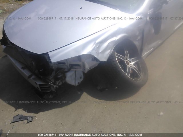 1G1ZB5E11BF204363 - 2011 CHEVROLET MALIBU LS SILVER photo 6