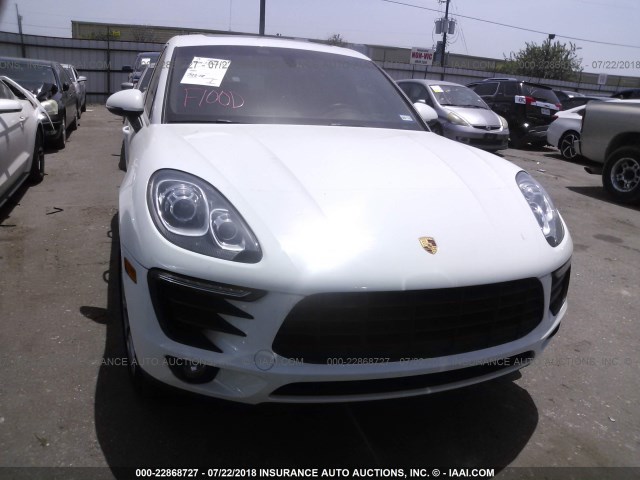 WP1AB2A59GLB47476 - 2016 PORSCHE MACAN S WHITE photo 6