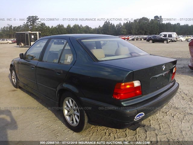 WBACD4328WAV58782 - 1998 BMW 328 I AUTOMATIC GREEN photo 3