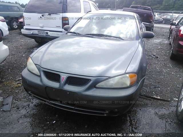 1G2NF52E54C250031 - 2004 PONTIAC GRAND AM SE1 GRAY photo 6