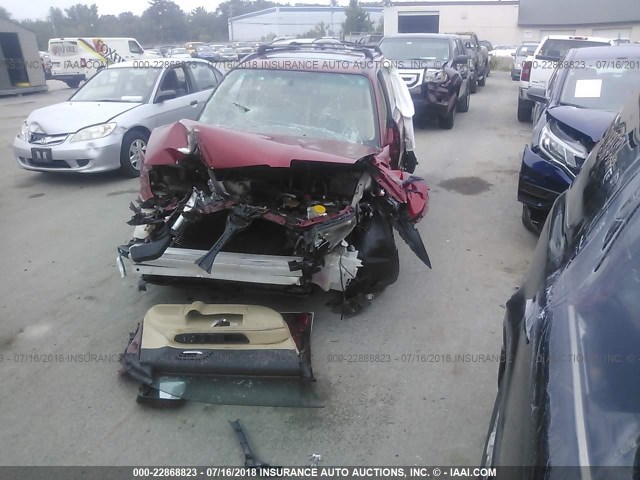 JF1SG67687H722657 - 2007 SUBARU FORESTER 2.5X LL BEAN RED photo 2