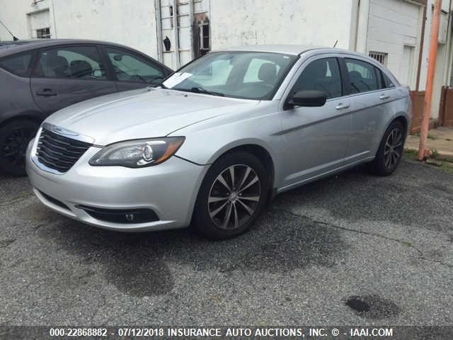 1C3CCBBG0CN249646 - 2012 CHRYSLER 200 TOURING SILVER photo 2