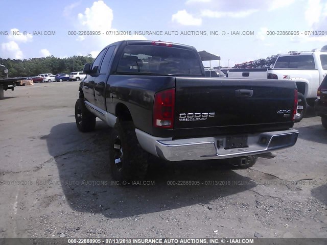 3D3KU28C24G119068 - 2004 DODGE RAM 2500 ST/SLT BLACK photo 3