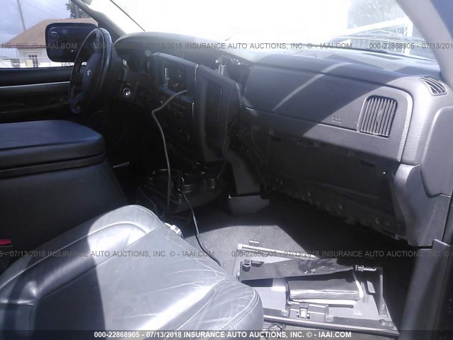 3D3KU28C24G119068 - 2004 DODGE RAM 2500 ST/SLT 黑色 照片 5