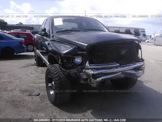 3D3KU28C24G119068 - 2004 DODGE RAM 2500 ST/SLT BLACK photo 6