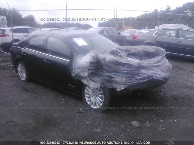 3FADP0L32AR316283 - 2010 FORD FUSION HYBRID BLACK photo 1