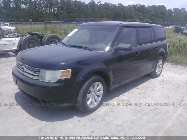 2FMDK51C19BA00422 - 2009 FORD FLEX SE Dark Blue photo 2