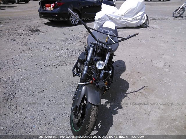 JKAEXEA158A037700 - 2008 KAWASAKI EX650 A GRAY photo 5