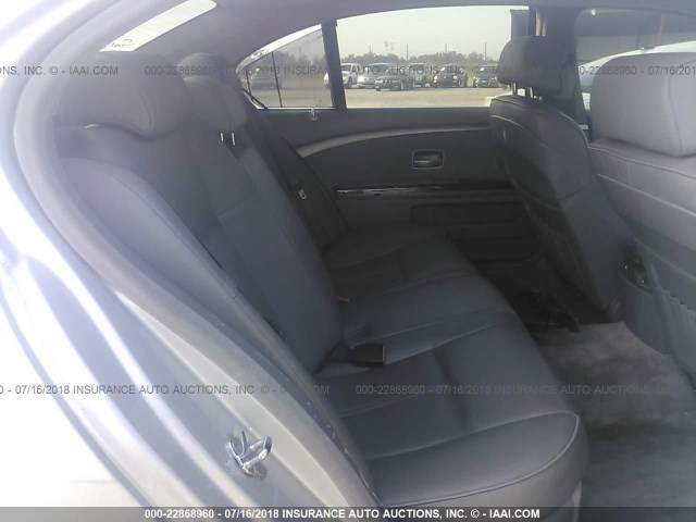 WBAGN63493DR19278 - 2003 BMW 745 LI Gümüş fotoğraf 8