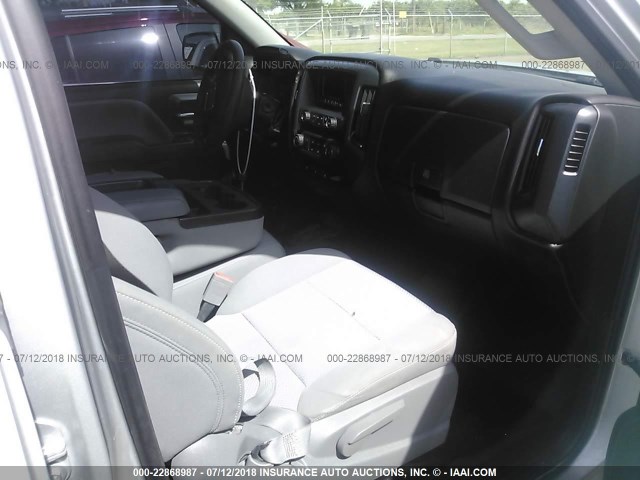 1GTR1TEH1FZ333803 - 2015 GMC SIERRA C1500 SILVER photo 5