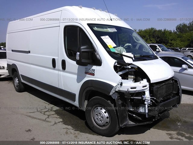 3C6TRVDG5JE105270 - 2018 RAM PROMASTER 2500 2500 HIGH WHITE photo 1