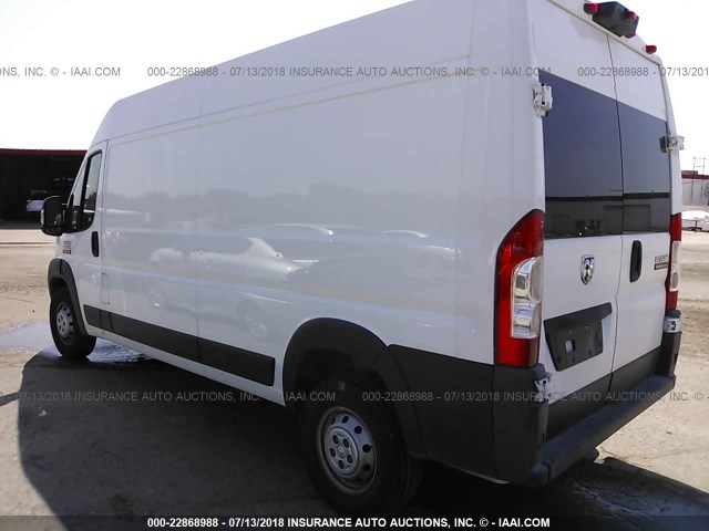 3C6TRVDG5JE105270 - 2018 RAM PROMASTER 2500 2500 HIGH WHITE photo 3