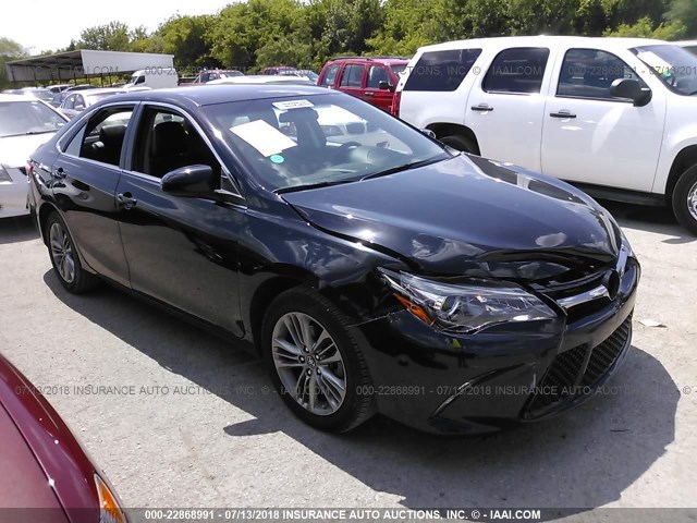 4T1BF1FK7HU804172 - 2017 TOYOTA CAMRY LE/XLE/SE/XSE BLACK photo 1