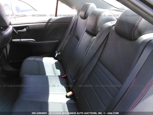 4T1BF1FK7HU804172 - 2017 TOYOTA CAMRY LE/XLE/SE/XSE BLACK photo 8