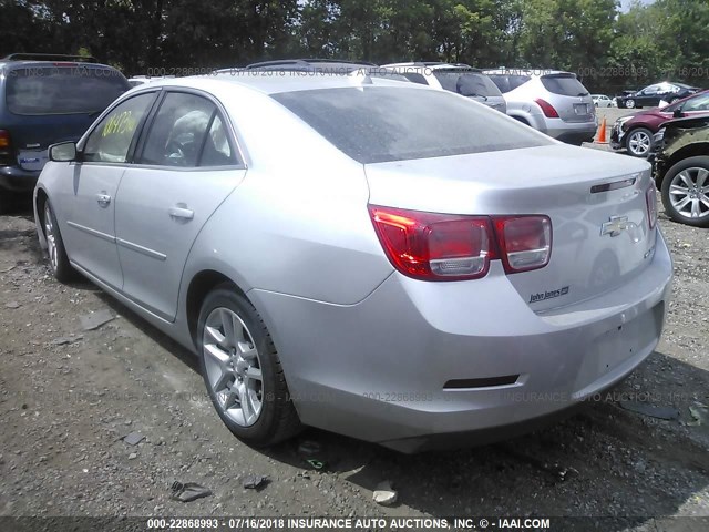1G11C5SA3DF297467 - 2013 CHEVROLET MALIBU 1LT ვერცხლისფერი ფოტო 3