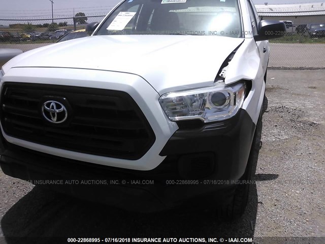 5TFRX5GNXGX071189 - 2016 TOYOTA TACOMA ACCESS CAB/SR/SR5 白色 照片 6