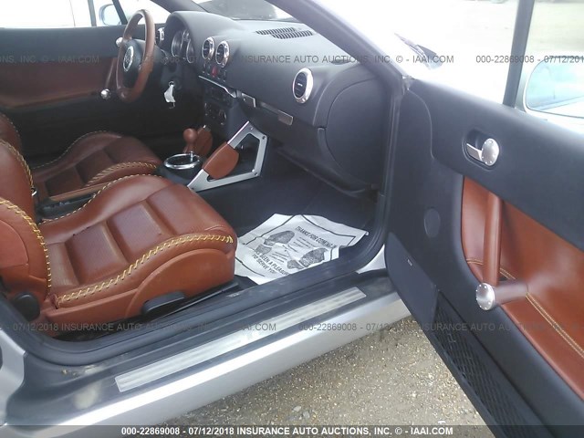 TRUTC28N231013272 - 2003 AUDI TT SILVER photo 5