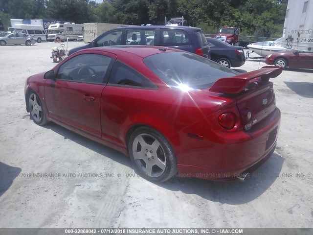 1G1AP14P467821060 - 2006 CHEVROLET COBALT SS SUPERCHARGED RED photo 3