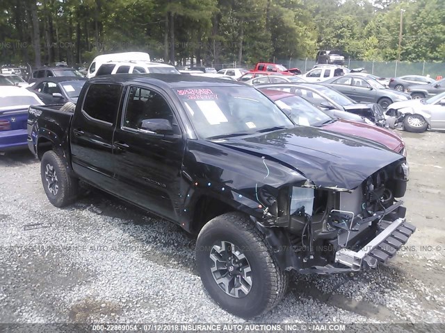 5TFCZ5AN4HX108392 - 2017 TOYOTA TACOMA DBL CAB/SR/TRDSPT/OR/PRO Қара фото 1