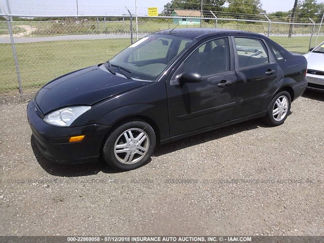 1FAFP34P73W245383 - 2003 FORD FOCUS SE/SE COMFORT/SE SPORT BLACK photo 2