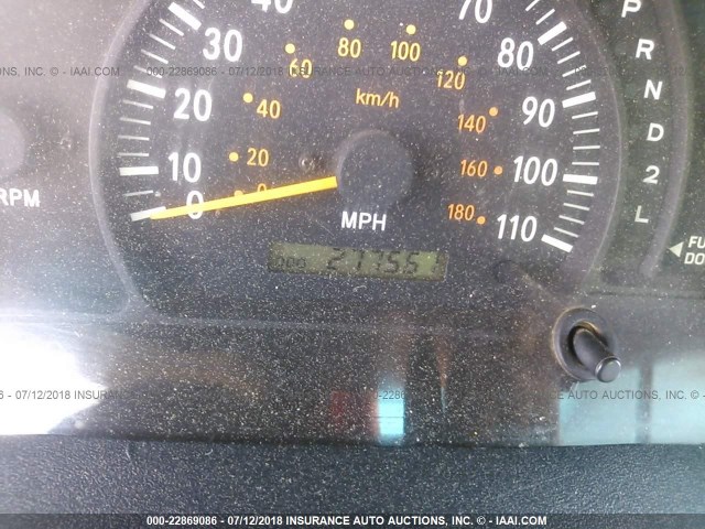 5TBRN34122S232878 - 2002 TOYOTA TUNDRA ACCESS CAB SR5 GRAY photo 7