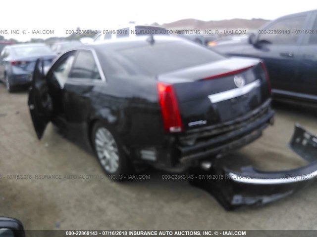 1G6DG5E58C0111207 - 2012 CADILLAC CTS LUXURY COLLECTION BLACK photo 3