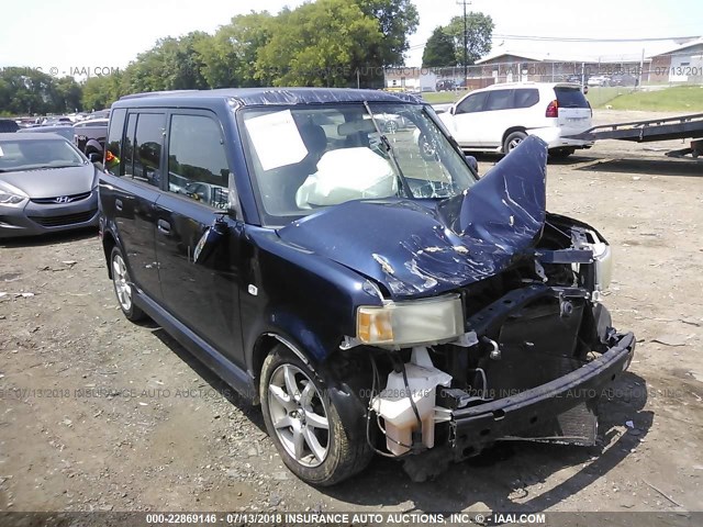 JTLKT324164042751 - 2006 TOYOTA SCION XB Schwarz Foto 1