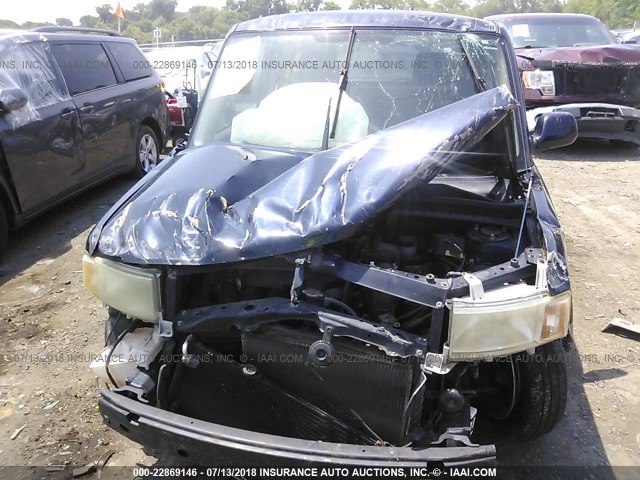 JTLKT324164042751 - 2006 TOYOTA SCION XB Schwarz Foto 6