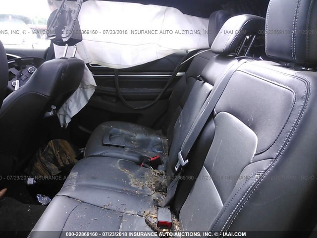 1FM5K8F81HGC23898 - 2017 FORD EXPLORER LIMITED 红色 照片 8