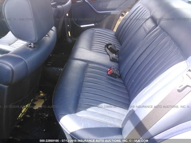 WDBCA32C8FA129530 - 1985 MERCEDES-BENZ 380 SE BLUE photo 8