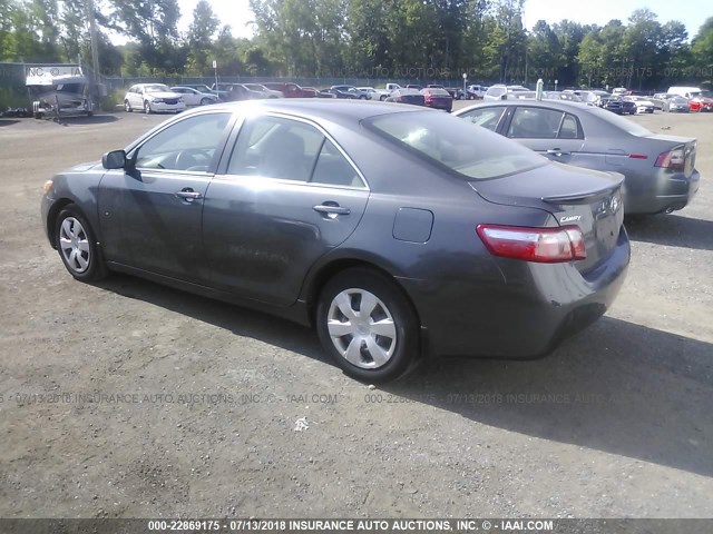 4T1BE46K27U012689 - 2007 TOYOTA CAMRY NEW GENERAT CE/LE/XLE/SE GRAY photo 3