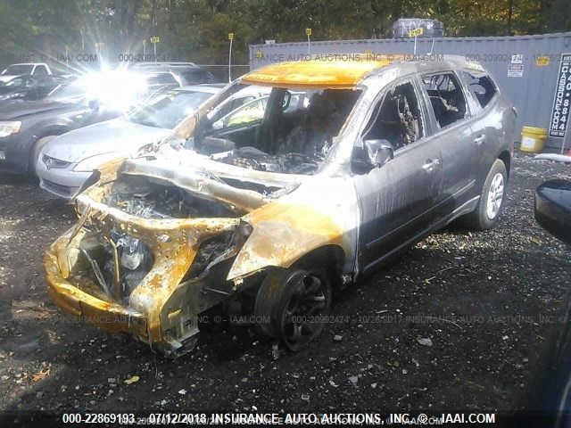 1GNKVFED5HJ154385 - 2017 CHEVROLET TRAVERSE LS GRAY photo 2