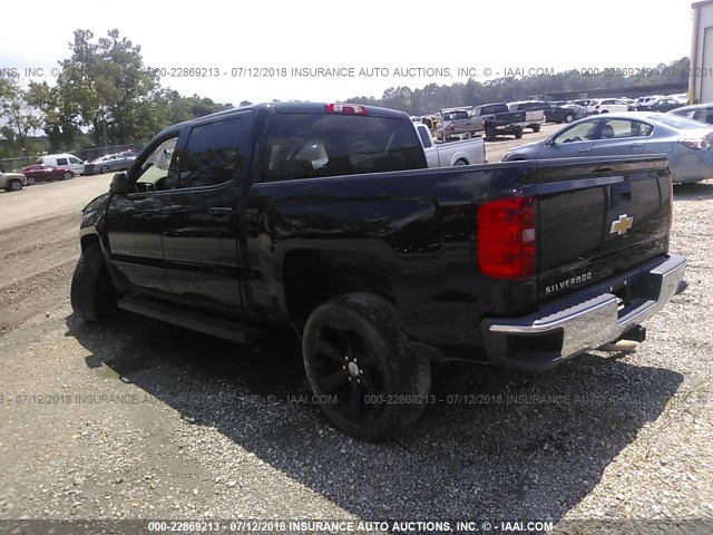 3GCPCREH5EG283829 - 2014 CHEVROLET SILVERADO C1500 LT BLACK photo 3