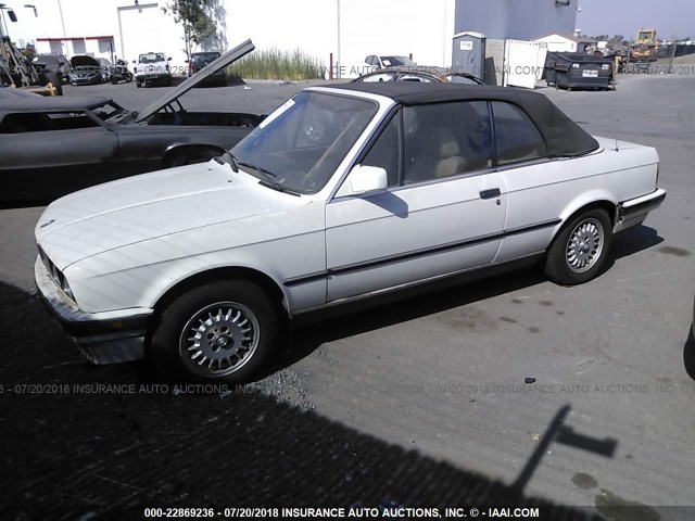 WBABB2311MEC25703 - 1991 BMW 325 IC AUTOMATIC WHITE photo 2