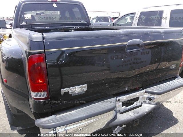 1FTWW32P33EB43729 - 2003 FORD F350 SUPER DUTY BLACK photo 8