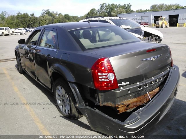 2C3KA43R48H209891 - 2008 CHRYSLER 300 LX GRAY photo 6