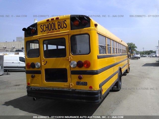 1HVBRABM82B921243 - 2002 INTERNATIONAL 3000 YELLOW photo 4