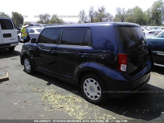 JTLZE4FE6FJ071956 - 2015 TOYOTA SCION XB Blau Foto 3