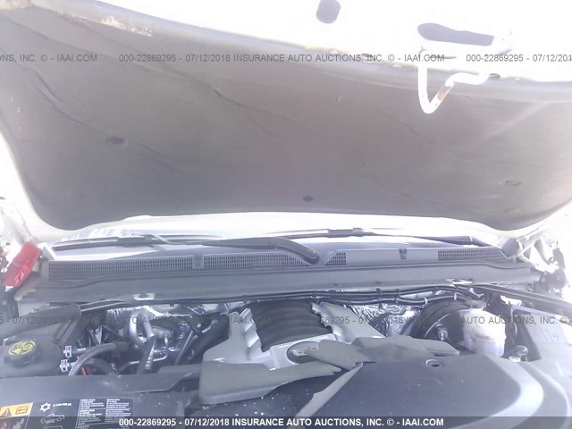 1GYS3UKJ8FR564099 - 2015 CADILLAC ESCALADE ESV PLATINUM თეთრი ფოტო 10