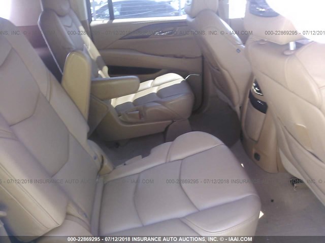 1GYS3UKJ8FR564099 - 2015 CADILLAC ESCALADE ESV PLATINUM თეთრი ფოტო 8