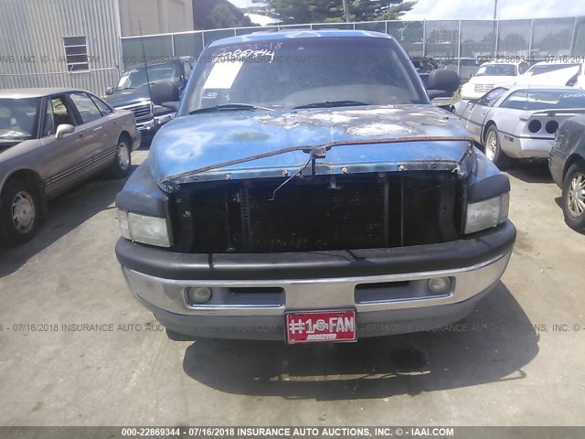 3B7HC13Z5WG163676 - 1998 DODGE RAM 1500 BLUE photo 10