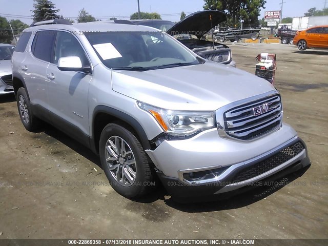 1GKKNSLA2JZ220767 - 2018 GMC ACADIA SLE SILVER photo 1